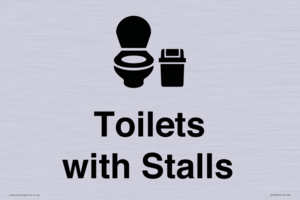 Toilets: Stalls with Sanitary Bin